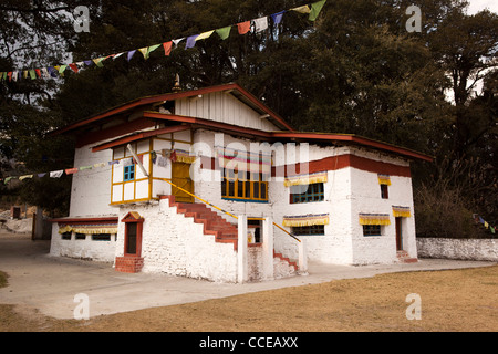 Indien, Arunachal Pradesh, Tawang, Ugyenling Tempel, Geburtsort des Tsangyang Gyatso, 6. Dalai Lama Stockfoto