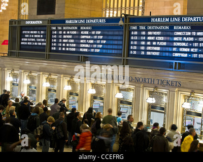 Grand Central Terminal Interieur, NYC Stockfoto