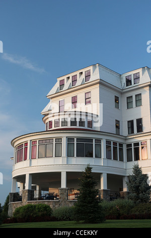 Detail des Wentworth am Meer Hotel, New Castle, New Hampshire Stockfoto