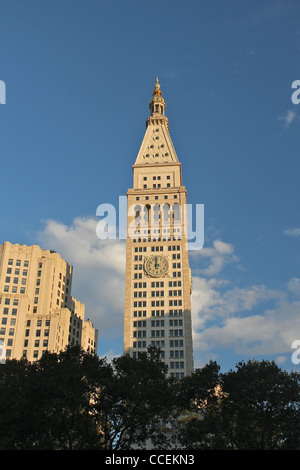 MetLife Tower (Metropolitan Life Insurance Unternehmen Gebäude), Manhattan, New York City Stockfoto