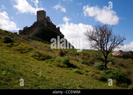 Castello di Cefala Diana Burg, Palermo, Sizilien, Italien, Europa Stockfoto