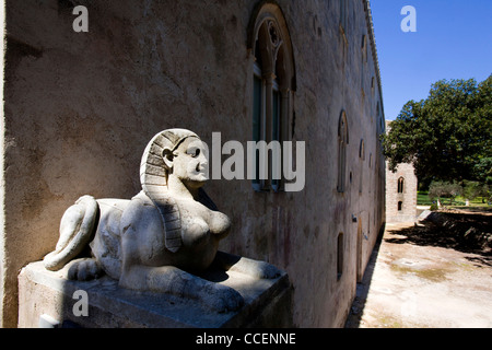 Das Schloss von Donnafugata, befindet sich in der Nähe Santa Croce Camerina, Ragusa, Sizilien, Italien, Europa Stockfoto