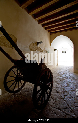 Das Schloss von Donnafugata, befindet sich in der Nähe Santa Croce Camerina, Ragusa, Sizilien, Italien, Europa Stockfoto