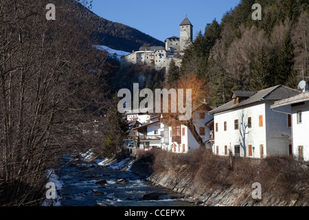 Burg Taufers über Sand in Taufers, Tauferer Tal Tal, Südtirol, Italien Stockfoto