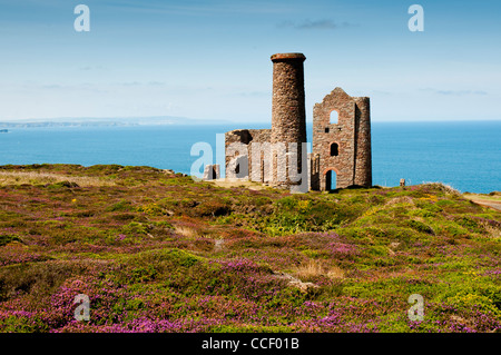 Die hl. Agnes, Cornwall, Großbritannien Stockfoto