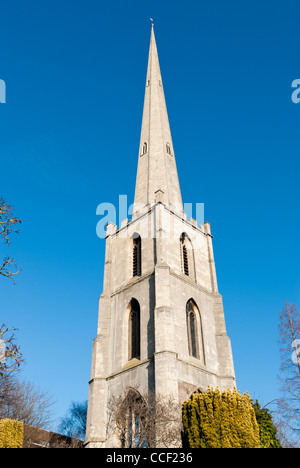 St Andrew Spire in Worcester auch bekannt als The Glover Nadel Stockfoto