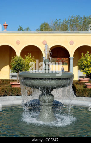 Die italienische Renaissance-Garten Giardino Della Bobolina in den Gärten der Welt in Berlin. Stockfoto