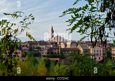 Frankreich albi Skyline der Stadt. Stockfoto