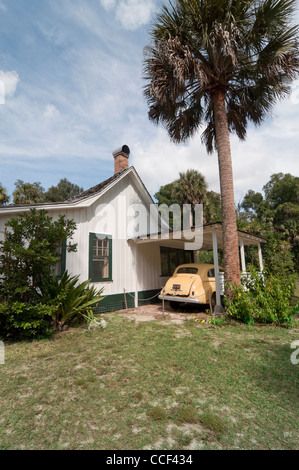 Marjorie Kinnan Rawlings historische Staatspark, Cross Creek, Florida. Stockfoto