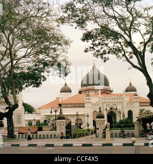 Kapitan Keling Moschee in George Town in Insel Penang in Malaysia in Fernost Südostasien. Islamische muslimische Architektur Masjid Reisen Stockfoto