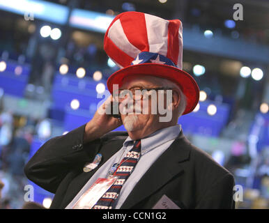 26. Juli 2004; Boston, MA, USA; Als Delegierter an der Democratic National Convention 2004 statt im Fleet Center. Stockfoto