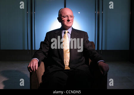 Sep 23, 2004 - San Ramon, Kalifornien, USA - ChevronTexaco Corporation Chairman und CEO DAVID J. O'REILLY fotografiert am Firmensitz in San Ramon. (Kredit-Bild: © Martin Klimek/ZUMA Press) Stockfoto
