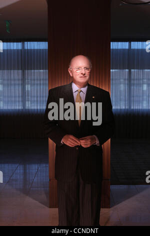 Sep 23, 2004 - San Ramon, Kalifornien, USA - ChevronTexaco Corporation Chairman und CEO DAVID J. O'REILLY fotografiert am Firmensitz in San Ramon. (Kredit-Bild: © Martin Klimek/ZUMA Press) Stockfoto