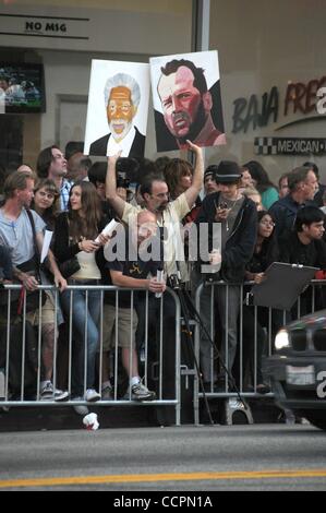 11. Oktober 2010 abgehaltenen Graumans Chinese Theater, Hollywood - Los Angeles, Kalifornien, USA - 11. Oktober 2010 - Los Angeles, Kalifornien, USA - Atmosphäre auf der "Roten" Los Angeles Premiere. (Kredit-Bild: © Paul Fenton/ZUMApress.com) Stockfoto