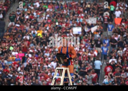 28. März 2010 - Phoenix, Arizona, USA - JACK SWAGGER bei WWE Wrestlemania 26. (Kredit-Bild: © Matt Roberts/ZUMA Press) Stockfoto