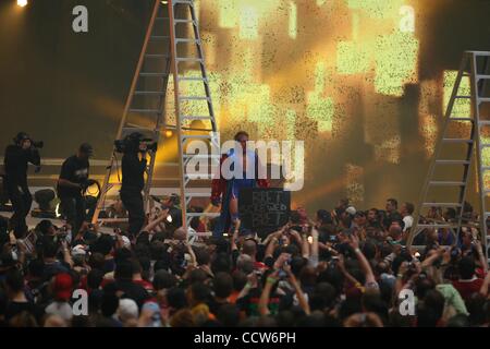28. März 2010 - Phoenix, Arizona, USA - JACK SWAGGER bei WWE Wrestlemania 26. (Kredit-Bild: © Matt Roberts/ZUMA Press) Stockfoto