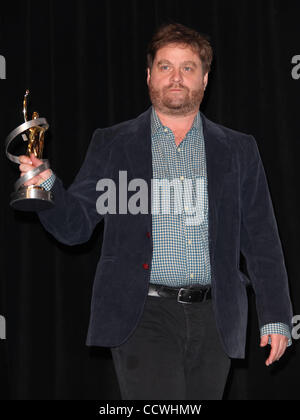 18. März 2010 statt - Las Vegas, Nevada, USA - ZACH GALIFIANAKIS bei den Showest endgültige Nite Talent Awards im Paris Hotel in Las Vegas, NV. (Kredit-Bild: © Lisa O'Connor/ZUMA Press) Stockfoto