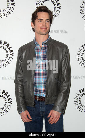 6. April 2010 abgehaltenen Paley Center for Media - Beverly Hills, Kalifornien, USA - Schauspieler Matthew Bomer ankommen, ein Abend mit "White Collar". (Kredit-Bild: © Lisa O'Connor/ZUMA Press) Stockfoto