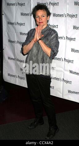 10. März 2010 - New York, New York, USA-25. jährlichen Frauen Projekt Frauen Achievement Awards bei Julia Miles Theater NYC 08.03.2010 Fotos von Entfernungsmesser - Fotos Inc.Ã'Â©2010.LAURIE ANDERSON geführt K64448RM (Bild Kredit: Â © Rick Mackler/Globe Photos/ZUMApress.com) Stockfoto