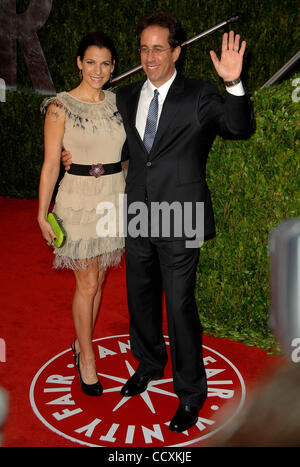 7. März 2010 - Los Angeles, California, Vereinigte Staaten von Amerika - JESSICA SEINFELD & JERRY SEINFELD besucht die 2010 Vanity Fair Oscar Party in The Sunset Tower Hotel in West Hollywood, Kalifornien am 03 07 10 2010... K6 Stockfoto