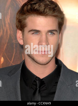 25. März 2010 - Los Angeles, California, Vereinigte Staaten von Amerika - LIAM HEMSWORTH besucht die Weltpremiere von "The Last Song'' am Arclight Theater In Hollywood, CA. 25.03.2010 statt. 2010.K64526LONG (Kredit-Bild: © D. Long/Globe Photos/ZUMApress.com) Stockfoto