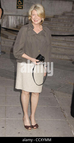 MARTHA STEWART besucht die 9. jährliche Vanity Fair Party während des Tribeca Film Festival in New York State Supreme Court statt. Stockfoto
