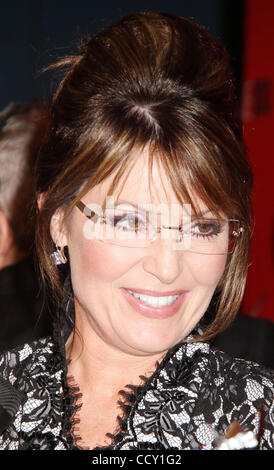 Politikerin SARAH PALIN besucht die 2010 Time 100 Gala im Time Warner Center statt. Stockfoto