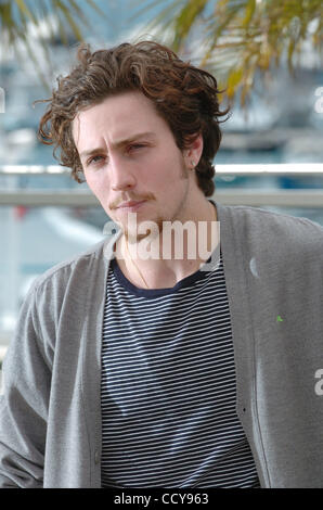 Schauspieler Aaron Johnson besucht "Chatroom" Photo-Call am Palais des Festivals Stockfoto