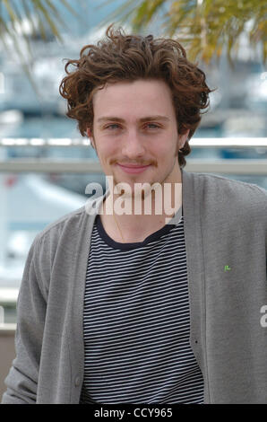 14. Mai 2010 - Cannes, Frankreich - Schauspieler AARON JOHNSON besucht die "Chatroom" Cannes-Foto-Shooting. (Kredit-Bild: © Frederic Injimbert/ZUMA Press) Stockfoto