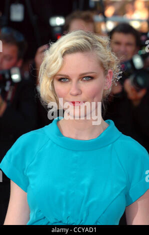 Schauspielerin Kirsten Dunst besucht die Palme d ' or Closing Ceremony Stockfoto