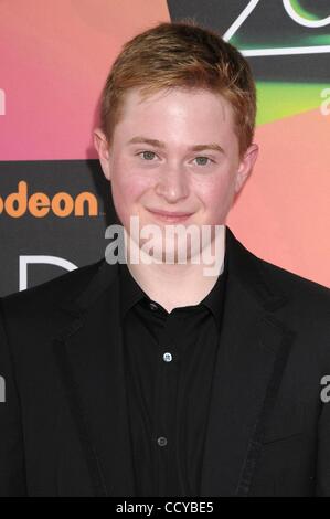 27. März 2010 - Los Angeles, Kalifornien, USA - Schauspieler REED ALEXANDER auf der 2010 Nickelodeon Kids Choice Awards statt an UCLA Pauley Pavilion, Westwood Ca. (Credit-Bild: © Paul Fenton/ZUMA drücken) Stockfoto