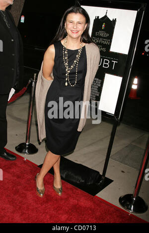 18. November 2008 - Hollywood, Kalifornien, US - CHW.'' ZWEIFEL '' LOS ANGELES SONDERVORSTELLUNG. ACADEMY OF MOTION PICTURE ARTS AND SCIENCES, BEVERLY HILLS, CA.11/18/08.TRACEY ULLMAN.  --I138761CHW(Credit Image: © Clinton Wallace/Globe Photos/ZUMAPRESS.com) Stockfoto