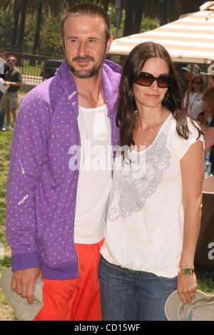 8. Juni 2008 - Hollywood, Kalifornien, US - I13362CHW. EINE ZEIT FÜR HELDEN CELEBRITY CARNIVAL GESPONSERT VON DISNEY, DIE ELIZABETH GLASER PEDIATRIC AIDS FOUNDATION ZU PROFITIEREN. WADSWORTH Theater, WESTWOOD, Kalifornien-06-08-2008.DAVID-ARQUETTE und COURTENEY COX-ARQUETTE (Kredit-Bild: © Clinton Wallace/Glo Stockfoto