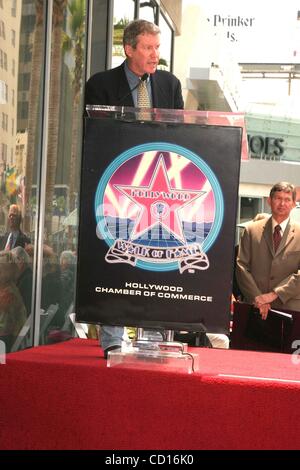 26. Juni 2008 - Hollywood, Kalifornien, US - I13396CHW. DIE SPÄTEN BRIAN KEITH, DIE POSTHUM MIT EINEM STERN AUF DEM HOLLYWOOD WALK OF FAME GEEHRT. HOLLYWOOD BLVD, HOLLYWOOD, CA.06/26/08.DANIEL HUGH KELLY (Kredit-Bild: © Clinton Wallace/Globe Photos/ZUMAPRESS.com) Stockfoto