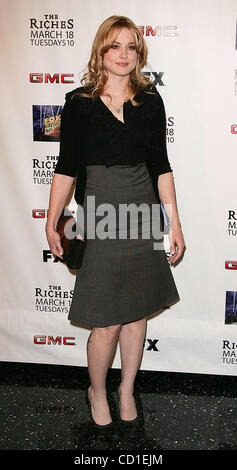 © 2008 Jerome Ware/Zuma Press Schauspielerin ALEXANDRA BRECKENRIDGE in der Saison zwei Premiere Screening der Reichtum an der Pacific Design Center in West Hollywood, Ca statt.  Sonntag, 16. März 2008 der Pacific Design Center West Hollywood, CA Stockfoto