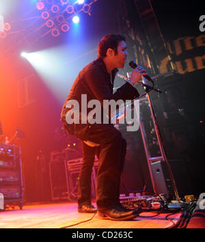 22. November 2008 - Myrtle Beach, South Carolina; USA - Sänger CHRIS BROWN der Band Trapt führt live als ihre aktuelle Tournee 2008 macht, die ein Stopp im House of Blues in Myrtle Beach gelegen. Copyright 2008 Jason Moore. Obligatorische Credit: Jason Moore Stockfoto