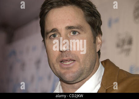 7. März 2008 - Austin, Texas, USA - LUKE WILSON auf der Texas Film Hall Of Fame 2008, gesponsert von der Austin Film Society. (Kredit-Bild: © Peter Silva/ZUMA Press) Stockfoto