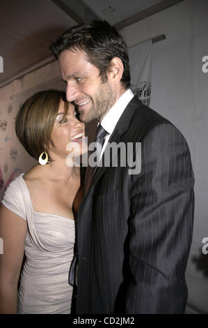 7. März 2008 - Austin, Texas, USA - MARISKA HARGITAY & Ehemann PETER HERMANN an der Texas Film Hall Of Fame 2008, gesponsert von der Austin Film Society. (Kredit-Bild: © Peter Silva/ZUMA Press) Stockfoto