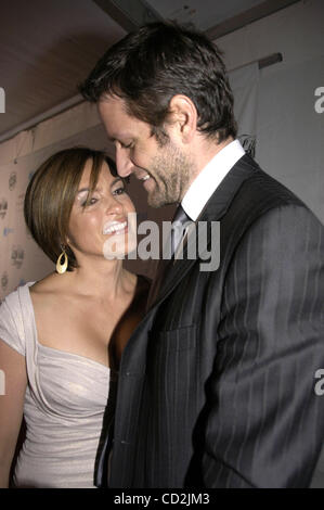 7. März 2008 - Austin, Texas, USA - MARISKA HARGITAY & Ehemann PETER HERMANN an der Texas Film Hall Of Fame 2008, gesponsert von der Austin Film Society. (Kredit-Bild: © Peter Silva/ZUMA Press) Stockfoto