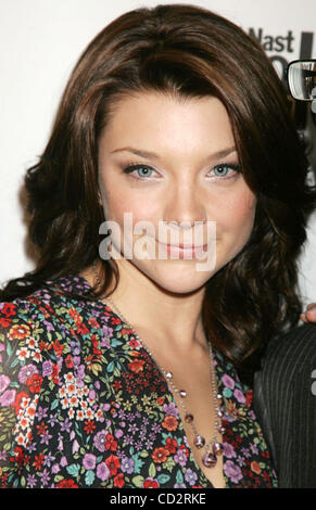 19. März 2008 - New York, NY, USA - Schauspielerin NATALIE DORMER in der New York premiere von Showtime "The Tudors" Staffel 2 im Sheraton Hotel in New York statt. Stockfoto