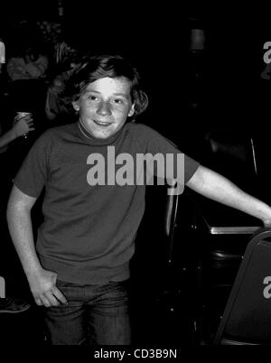 24. April 2008 - Hollywood, Kalifornien, USA - 7660.HOLLYWOOD STAR PARADE BONADUCE 11-25-1970.DANNY.  -1970 (Kredit-Bild: © Phil Roach/Globe Photos/ZUMAPRESS.com) Stockfoto