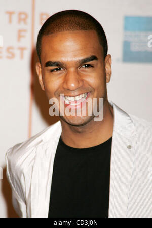 3. Mai 2008 statt - New York, NY, USA - Fuse VJ JARED COTTER bei der New York-Premiere von "Speed Racer", während die 7. annual Tribeca Film Festival in Tribeca Performing Arts Center. (Kredit-Bild: © Nancy Kaszerman/ZUMA Press) Stockfoto