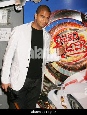 3. Mai 2008 statt - New York, NY, USA - Fuse VJ JARED COTTER bei der New York-Premiere von "Speed Racer", während die 7. annual Tribeca Film Festival in Tribeca Performing Arts Center. (Kredit-Bild: © Nancy Kaszerman/ZUMA Press) Stockfoto