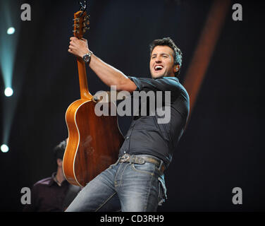 3. Juni 2008 - Nashville, Tennessee; USA - Musiker LUKE BRYAN tritt in der Grand Ole Opry in Nashville gelegen. Copyright 2008 Jason Moore. Obligatorische Credit: Jason Moore Stockfoto