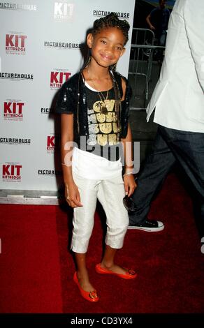 19. Juni 2008 - New York, New York, US - K58717ML. DIE PREMIERE des KIT KITTREDDGE: AN AMERICAN GIRL im ZIEGFELD THEATER IN New York City am 06-19-2008.WILLOW-SMITH.  -2008. (Kredit-Bild: © Mitchell Levy/Globe Photos/ZUMAPRESS.com) Stockfoto