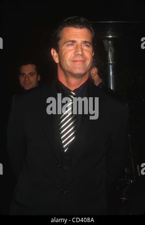 27. Juni 2008 - Hollywood, Kalifornien, US - MEL GIBSON. " PAYBACK '' PREMIERE IM PARAMOUNT THEATRE IN HOLLYWOOD, KALIFORNIEN 28.01.1999. (Kredit-Bild: © Phil Roach/Globe Photos/ZUMAPRESS.com) Stockfoto