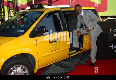 30. Juni 2008 - Hollywood, Kalifornien, US - I13463PR. DIE PREMIERE VON "HANCOCK" BEI GRAUMANS CHINESE THEATRE IN HOLLYWOOD CA 30.06.2008.  --WIRD SMITH(Credit Image: © Phil Roach/Globe Photos/ZUMAPRESS.com) Stockfoto