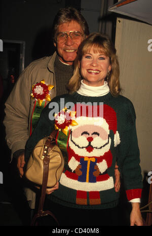 2. Juli 2008 - Hollywood, Kalifornien, US - # 16514.DEE WALLACE mit CHRISTOPHER STONE 1992. (Kredit-Bild: © Phil Roach/Globe Photos/ZUMAPRESS.com) Stockfoto