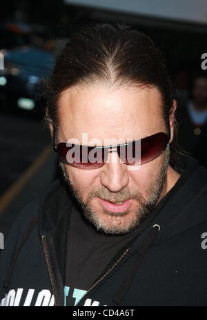 Sep 18, 2008 - New York, NY, USA - RUSSELL CROWE unterwegs in New York City gesichtet.  (Bild Kredit: © Dan Herrick-KPA/Dan Herrick/ZUMA Press) Stockfoto