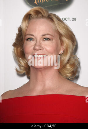 11. Oktober 2008 - Beverly Hills, Kalifornien, USA - Schauspielerin CYBILL SHEPHERD Ankunft in der 5. jährlichen Start-und Landebahn für Leben profitieren St. Jud Children-Research Hospital im Beverly Hilton Hotel statt. (Kredit-Bild: © Lisa O'Connor/ZUMA Press) Stockfoto